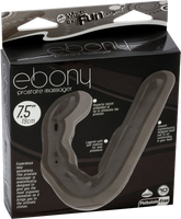 Excellent Power Ebony 10 Function Prostate Massager Black Prostate Toys